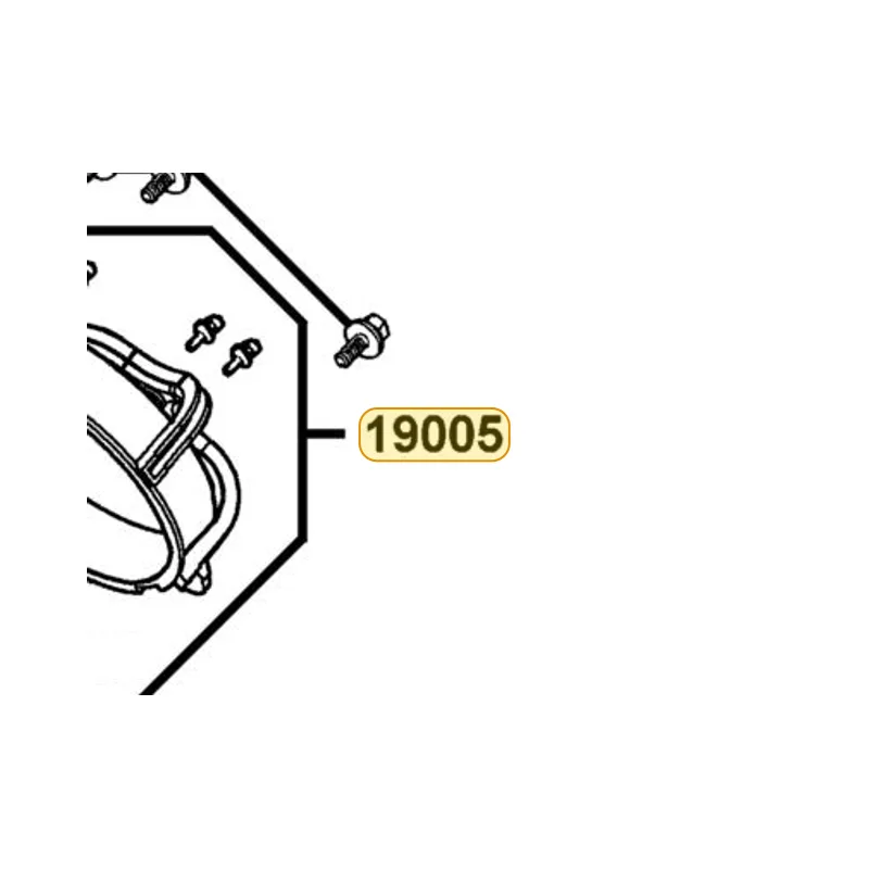 19005-KED9-900 SHROUD ASSY — diagram cutout
