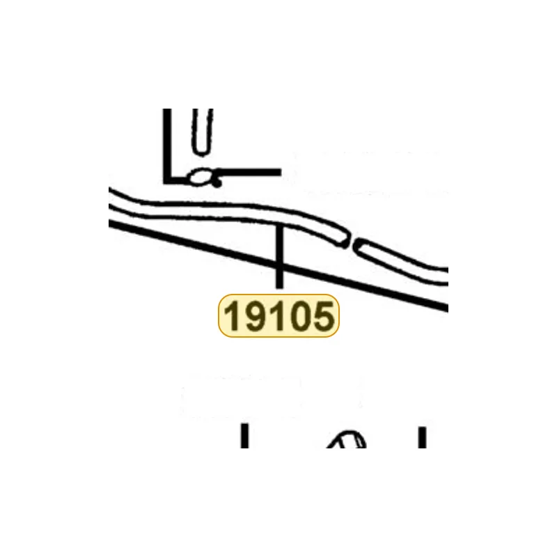 19105-KED9-900 HOSE ASSY RESERVE TANK — diagram cutout