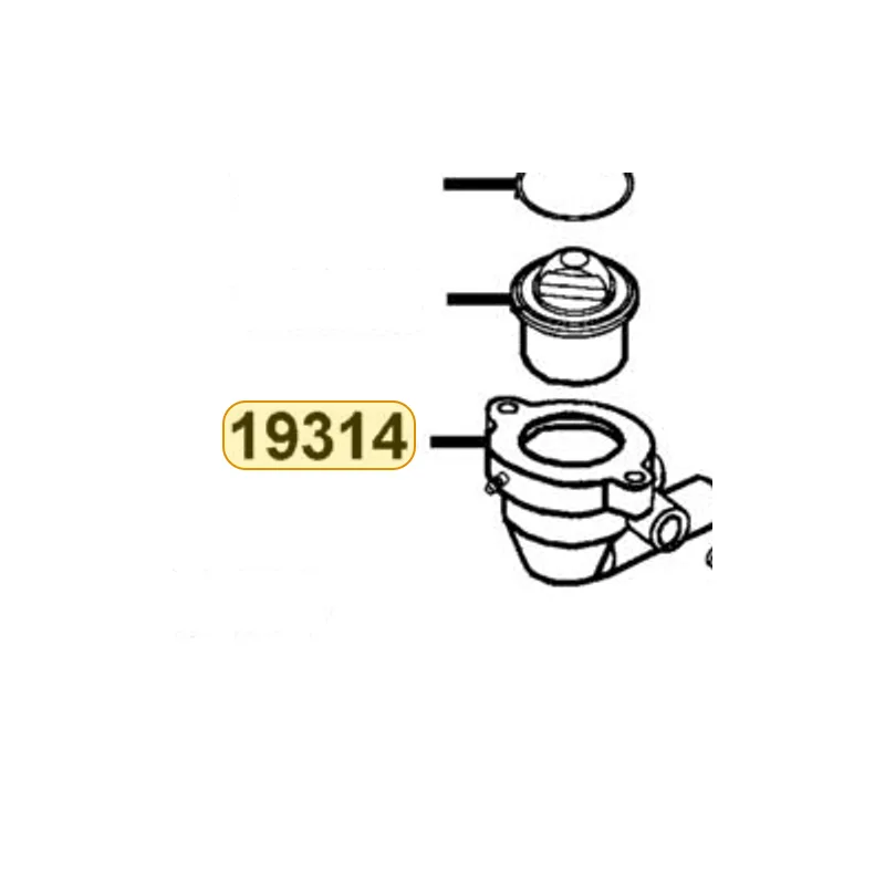 19314-KED9-900 HOUSING THERMOSTAT — diagram cutout