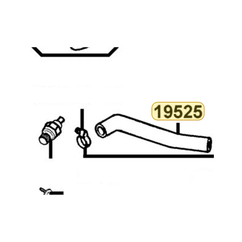 19525-KED9-900 WATER HOSE C — diagram cutout