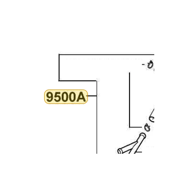 9500A-KED9-M30 TUBE JOINT ASSY 3 WAY ACV — diagram cutout