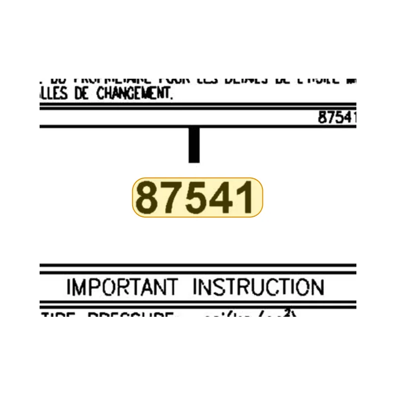 87541-KED9-MG0-T01 LABEL OIL CAP — diagram cutout