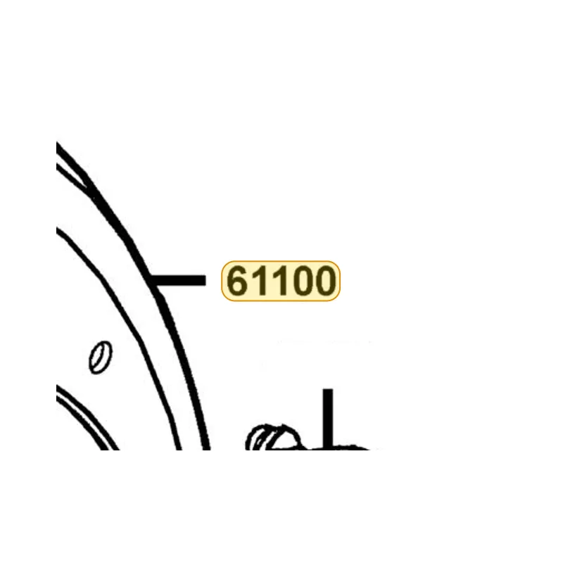 61100-KED9-900-NZP FENDER FR — diagram cutout