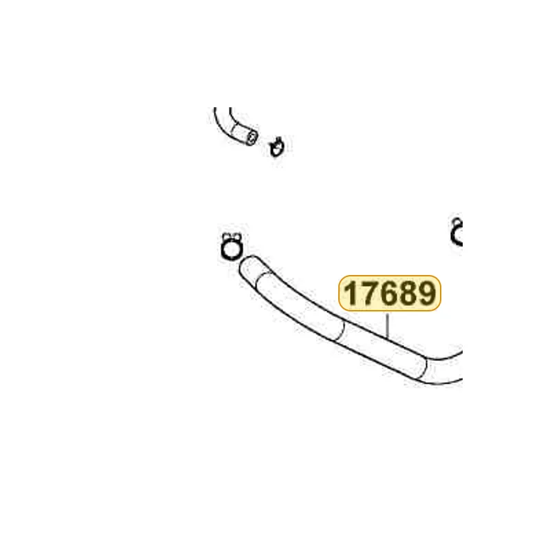 17689-KED9-900 TUBE ASSY CANSTER-CONN TUBE — diagram cutout