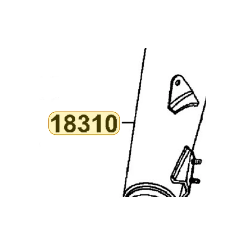 18310-KED9-E00 BODY COMP FR MUFFLER — diagram cutout