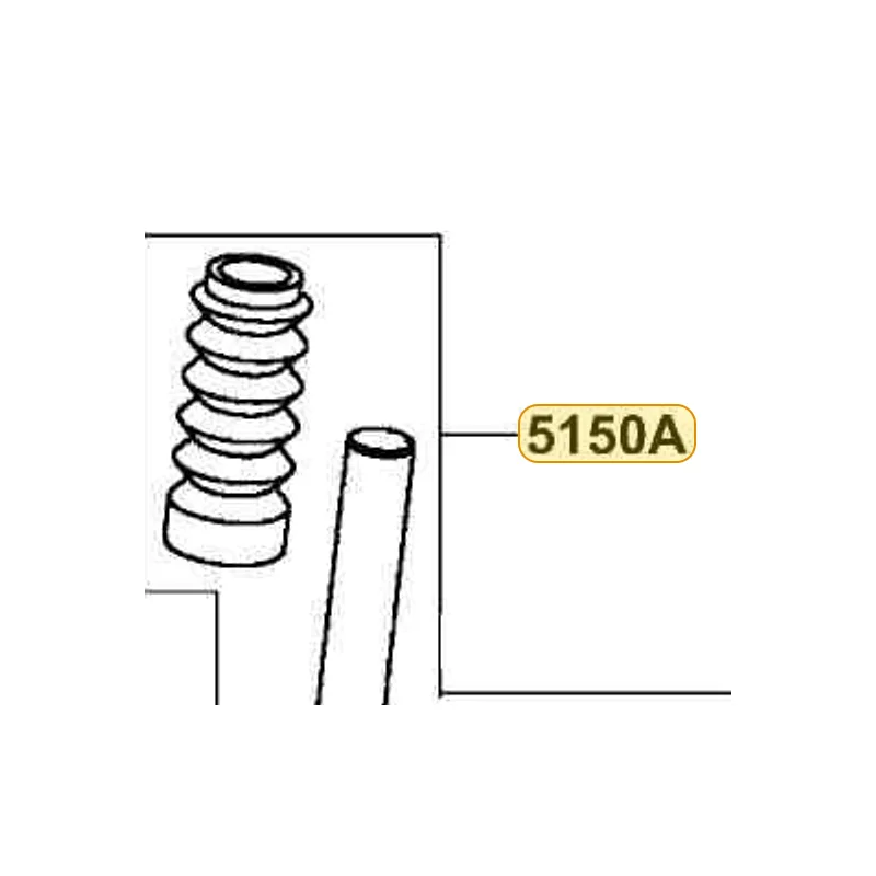 5150A-LBD5-E00-NJA FORK SET L FR (Silver) — diagram cutout