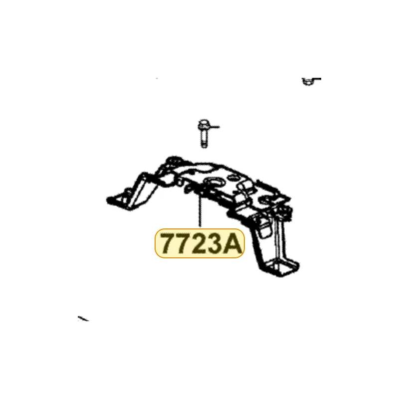 7723A-LBD5-E00 CATCH ASSY SEAT — diagram cutout