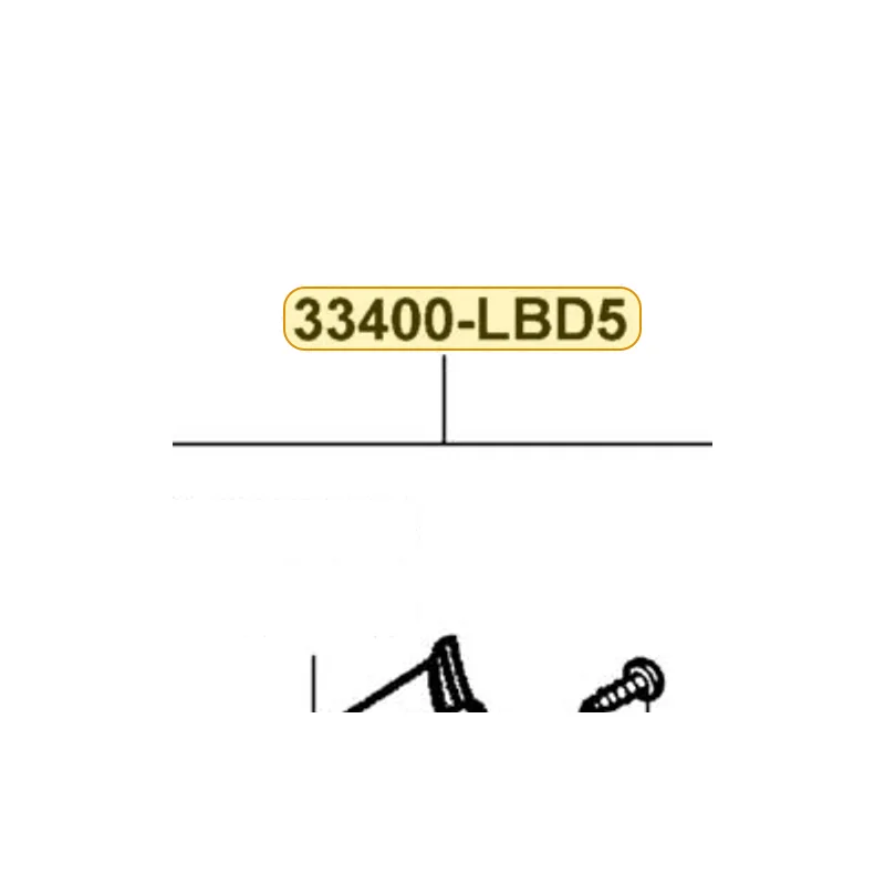 33400-LBD5-E00 WINKER ASSY R FR — diagram cutout