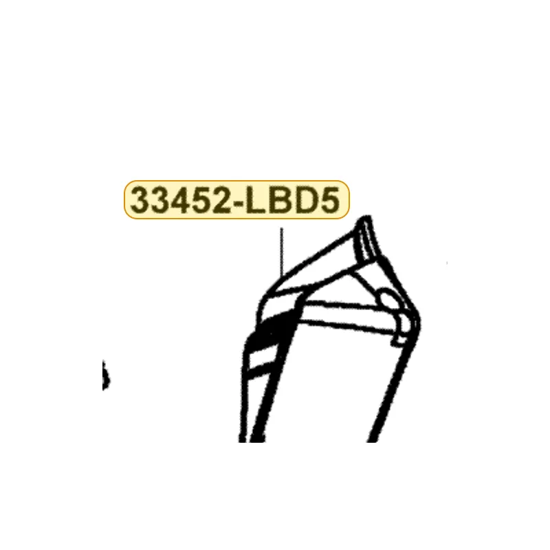 33452-LBD5-E00 LENS L FR WINKER — diagram cutout