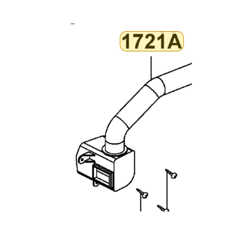 1721A-LBD5-E00 DUCT ASSY AIR/C — diagram cutout