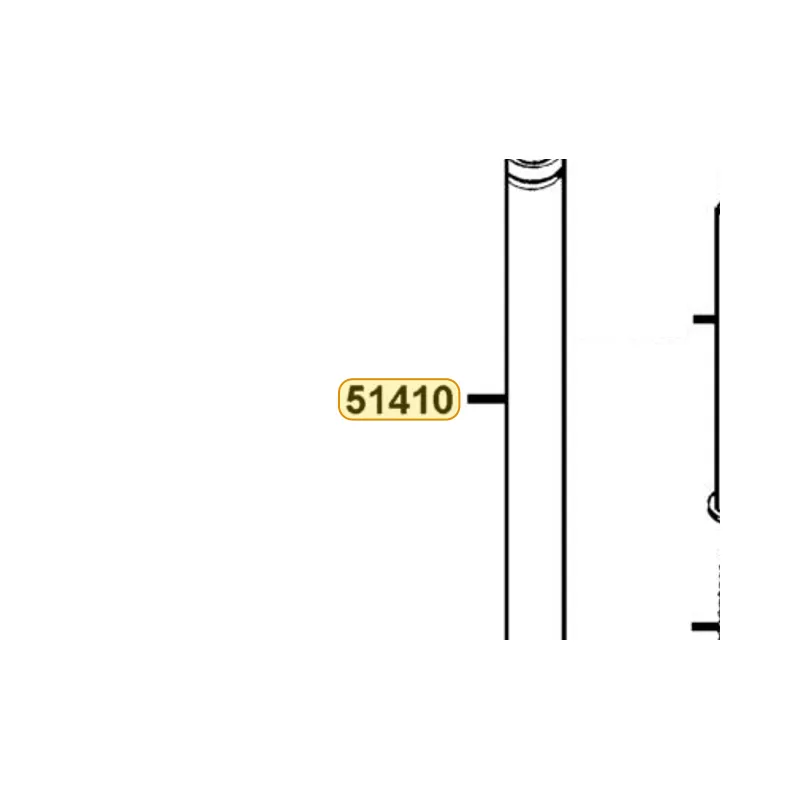 51410-LBD5-E00 FORK PIPE COMP — diagram cutout