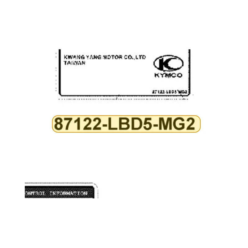 87122-LBD5-MG2-T01 MARK EVAPORATIVE E/M — diagram cutout