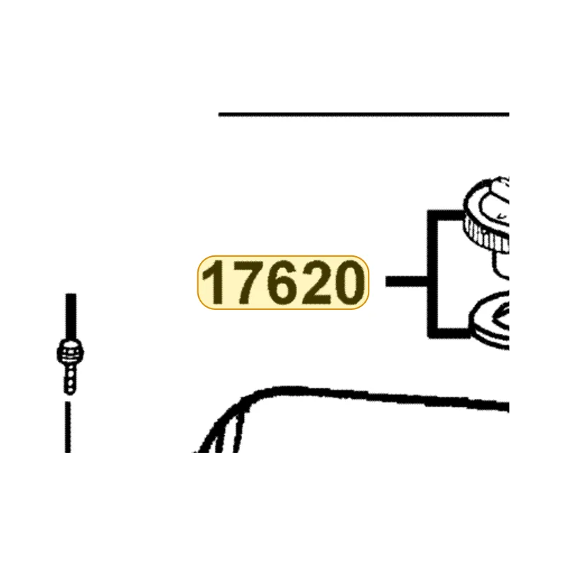 17620-GGS7-E10 CAP COMP FUEL FILLER — diagram cutout
