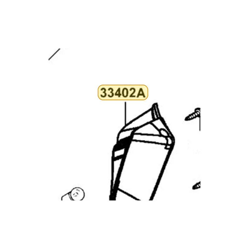 33402-LBD5-E10 LENS R FR WINKER — diagram cutout