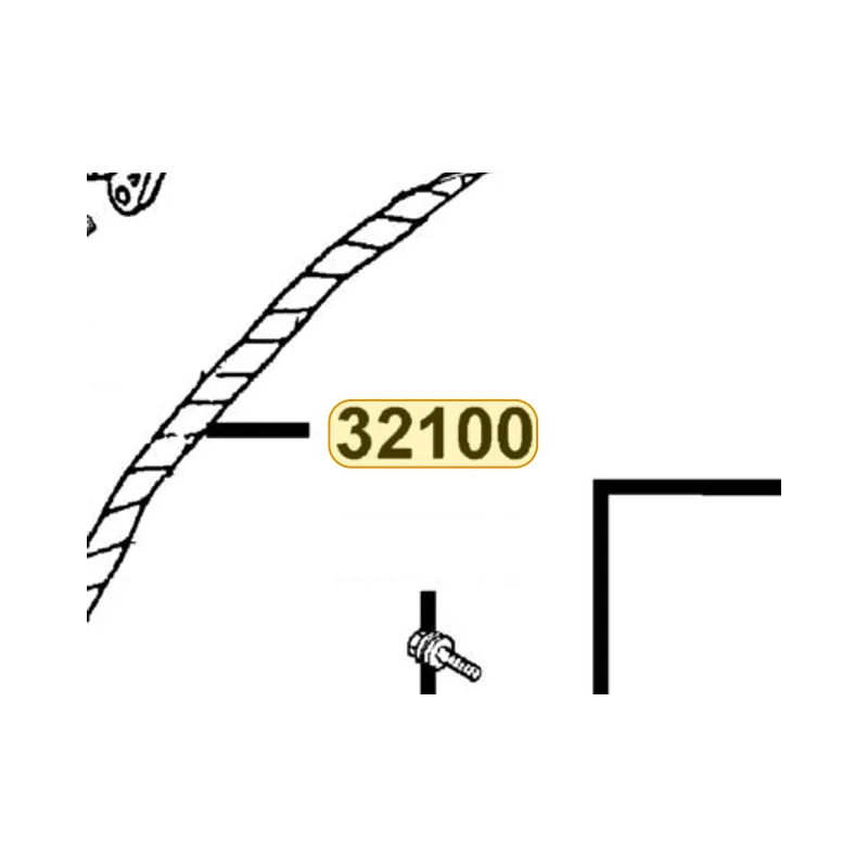 32100-LBD5-M30 HARNESS WIRE — diagram cutout