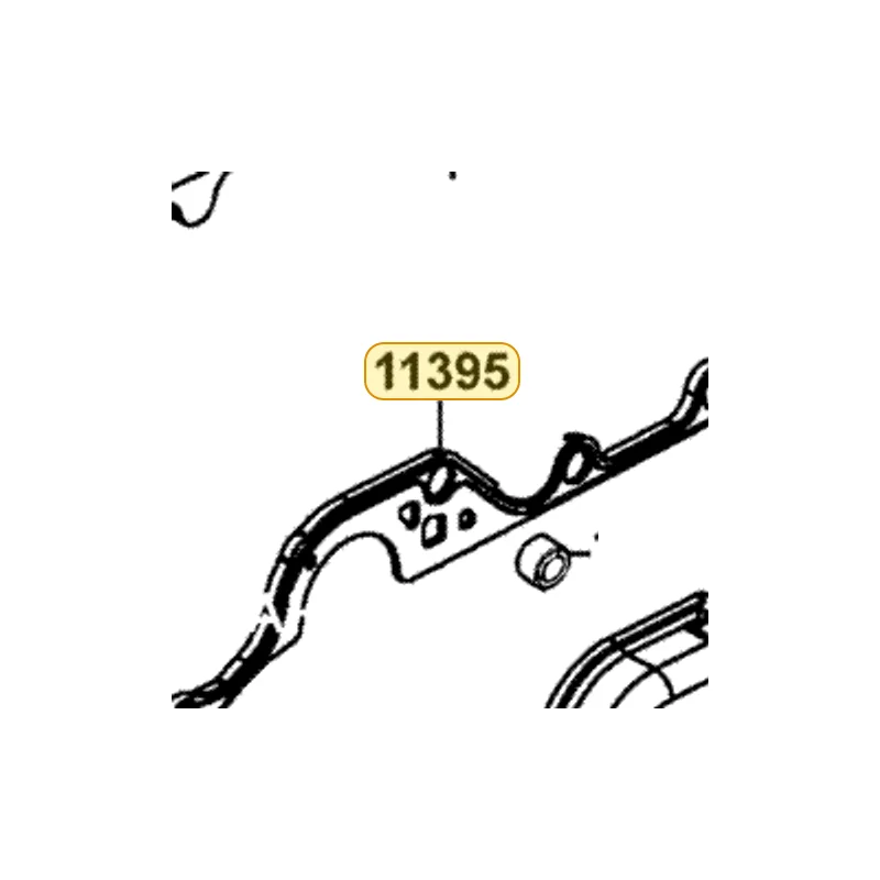 11395-LBD6-E00 GASKET L COVER A — diagram cutout