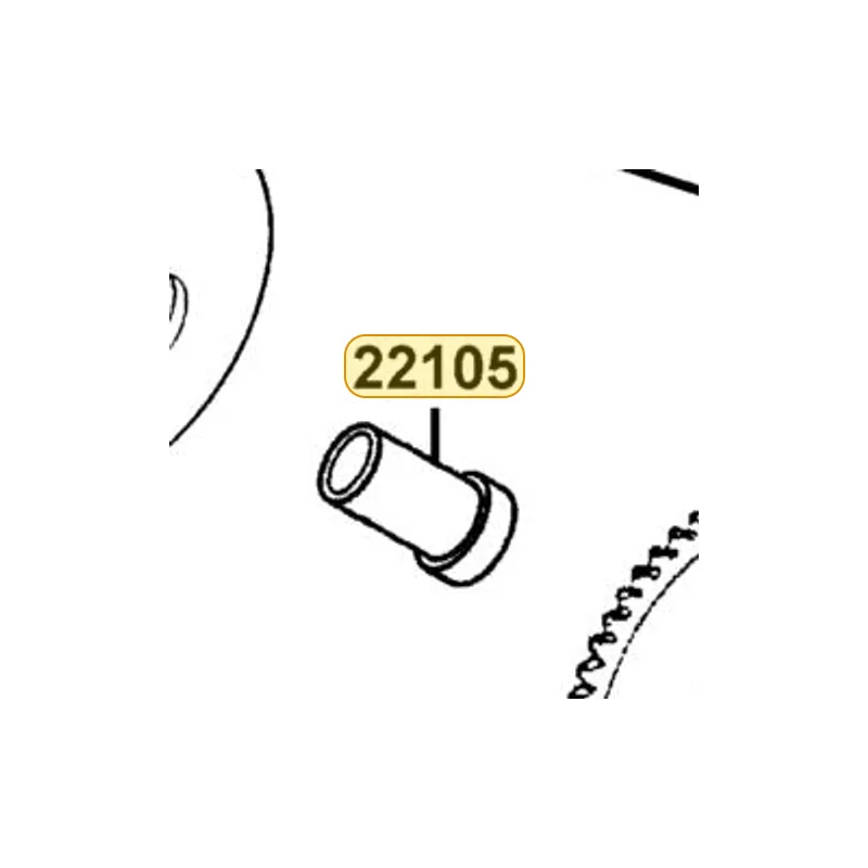 22105-LBD6-E00 BOSS DRIVE FACE — diagram cutout
