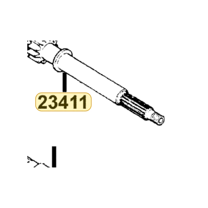 23411-LBD6-E00 SHAFT DRIVE — diagram cutout