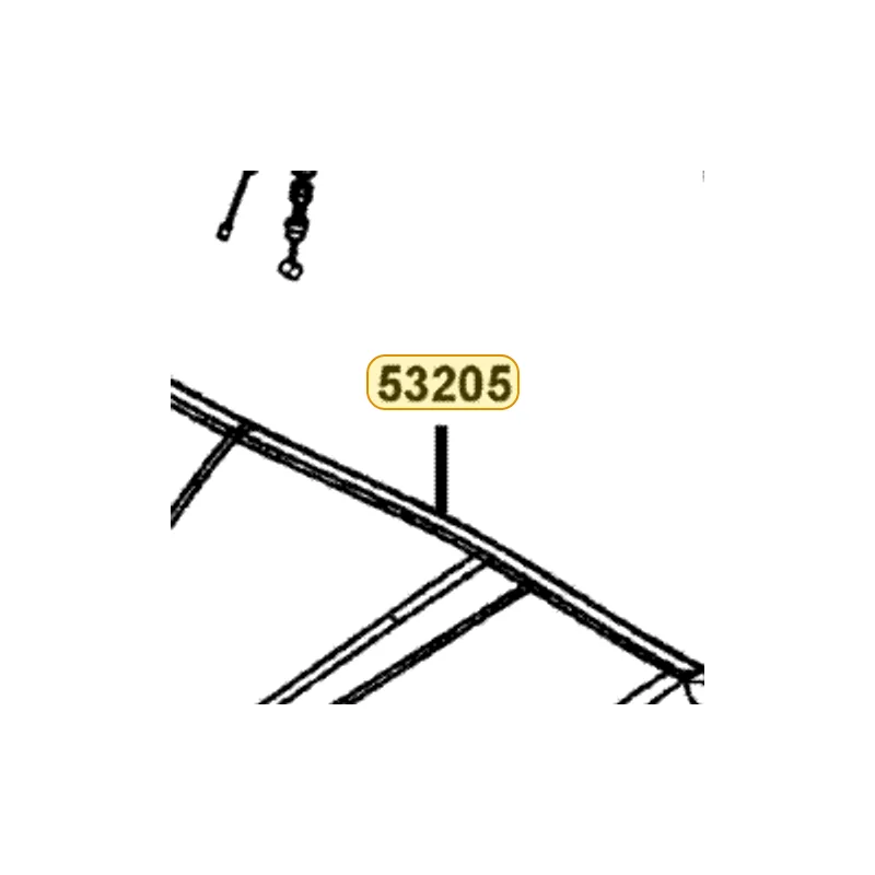 53205-LBD5-E00-HHP COVER FR HANDLE (Silver) — diagram cutout