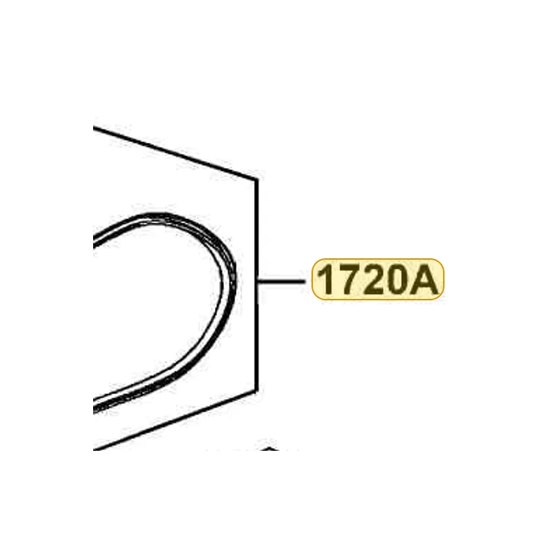 1720A-LBD6-E00 CASE ASSY AIR/C — diagram cutout