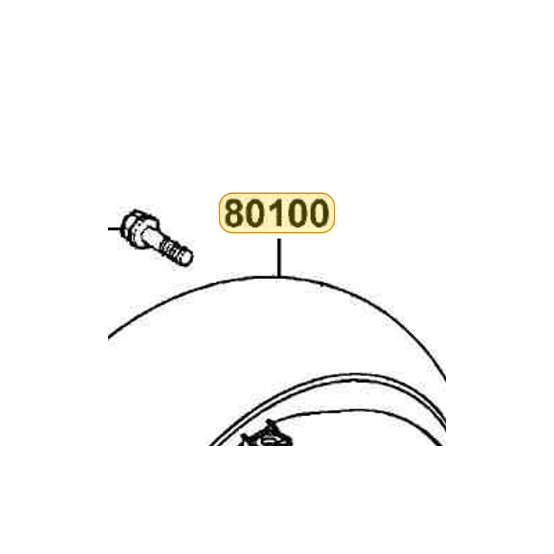 80100-LBD6-E00 FENDER RR TIRE — diagram cutout