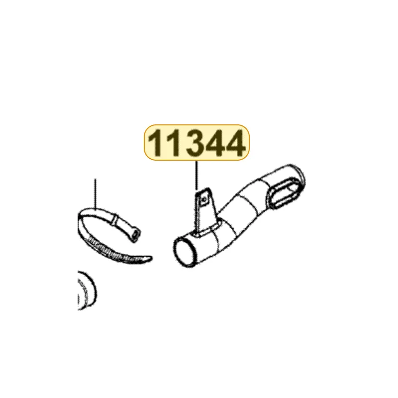 11344-LBD6-E00 DUCT B L COVER — diagram cutout