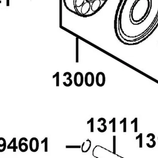 13000-ABD2-C00 CRANK SHAFT COMP — diagram cutout