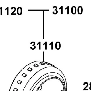 31110-ABD2-C00 FLYWHEEL COMP. — diagram cutout