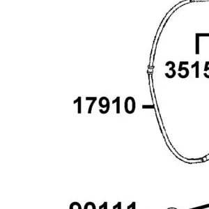 17910-LEA7-C00 CABLE COMP THROT — diagram cutout