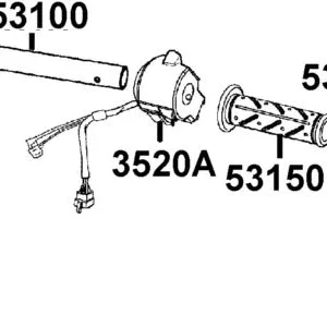 3520A-ABD2-M30 SW ASSY LH HANDLE COMP — diagram cutout