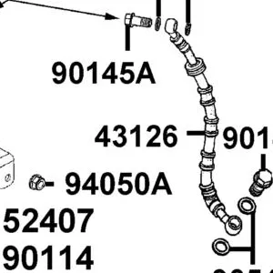 43126-ABD2-C01 HOSE ASSY RR BRK — diagram cutout