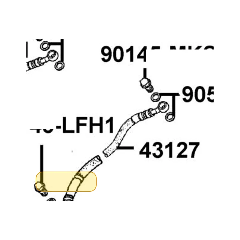 49100-ACD5-E01 MODULATOR ASSY ABS — diagram cutout