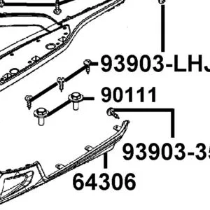 64306-ABD2-C00-HJP SKIRT L SIDE — diagram cutout