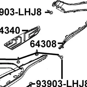 64308-ABD2-C00-HJP COVER L SIDE MOLD — diagram cutout