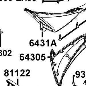 6431A-ABD2-C00-N1R "ASSY., PANEL R FLOOR" — diagram cutout