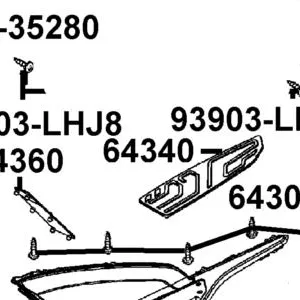 64340-ABD2-C00-N1R "MAT ,L FLOOR" — diagram cutout