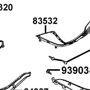 83532-ABD2-C00-N1R "BOARD B, R SIDE" — diagram cutout