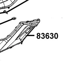 83630-ABD2-C00-HJP BOARD A, L SIDE — diagram cutout