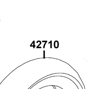 42710-ABD2-C00 TIRE ASSY, RR — diagram cutout