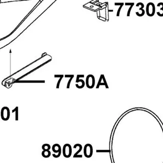 7750A-ZZA6-C00 ASSY GAS DAMPER — diagram cutout