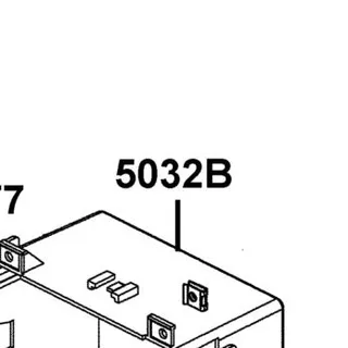 5032B-ABD2-C01 CATCH ASSY BATTERY CASE