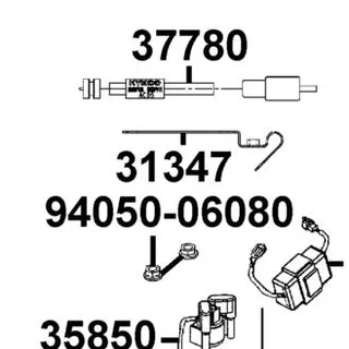 31347-ABD2-C00 CLAMPER. SPEED SENSOR — diagram cutout