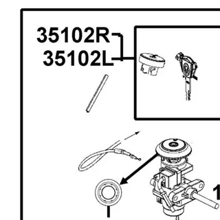 35102-ABD2-C00-R SHUTTER MAGNETIC LOCK — diagram cutout