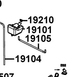 19105-ABD2-C00 "HOSE ASSY,VALVE" — diagram cutout