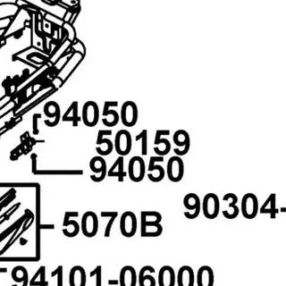 50159-ABD2-C00 "STAY, REG REC" — diagram cutout