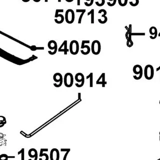 90914-ABD2-C00 "TUBE ASSY, WATER" — diagram cutout