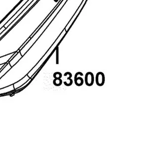 83600-ABD2-C00-86P COVER L BODY — diagram cutout