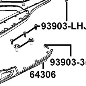 64306-ABD2-C00-J2P SKIRT L SIDE — diagram cutout
