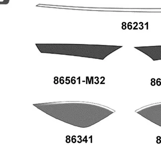 86561-ABD2-M32-T01 STRIPE R FR FENDER — diagram cutout