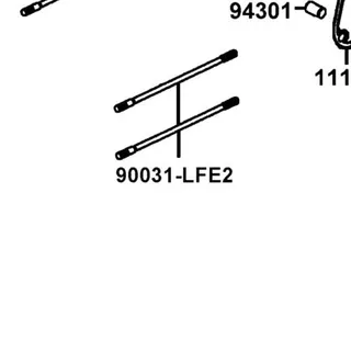 90031-LFE2-C00 BOLT A STUD 8*225 — diagram cutout